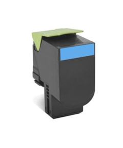 Lexmark 70C2HCE Cartridge, Cyan, 3000 pages