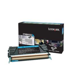 Lexmark C748H3CG Cartridge, Cyan, 10000 pages