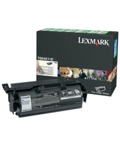 Lexmark T654X11E Cartridge, Black, 36000 pages