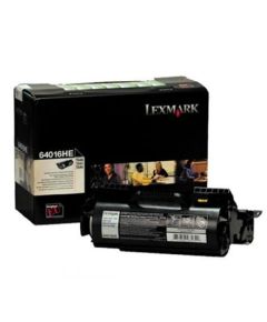 Lexmark 64016HE Cartridge, Black, 21000 pages