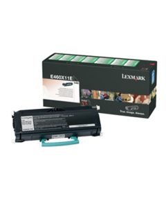 Lexmark E460X11E Cartridge, Black, 15000 pages