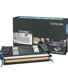 Lexmark C5240KH Cartridge, Black, 8000 pages