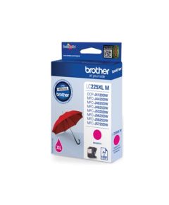 Brother LC-225XLM Ink Cartridge, Magenta