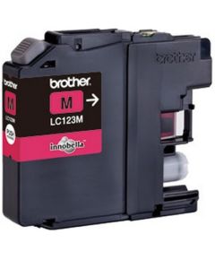 Brother LC123M Ink Cartridge, Magenta