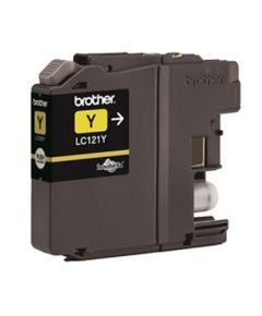 Brother LC-121Y Ink Cartridge, Yellow
