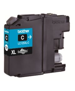 Brother LC125XLC Ink Cartridge, Cyan