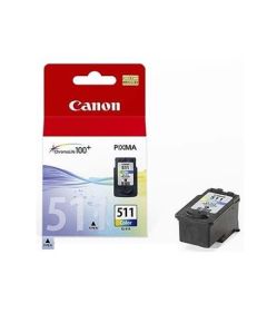 Canon CL-511 Tri-Colour Ink Cartridge, Cyan, Magenta, Yellow