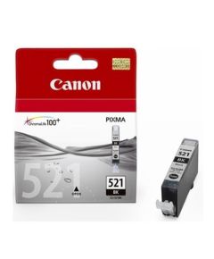 Canon CLI-521BK Ink Cartridge, Black