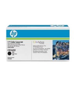 Hewlett-packard TONER BLACK /CP4525 17K/CE260XC HP