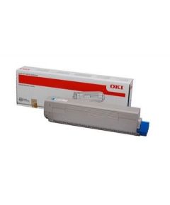 TONER CYAN /C822N/C822DN/7.3K 44844615 OKI