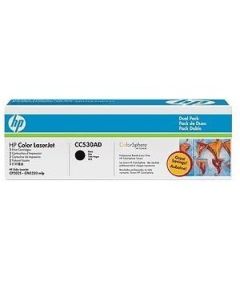 Hewlett-packard TONER BLACK CC530A DUAL PACK/CC530AD HP