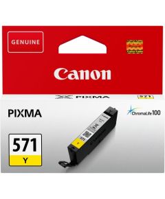 INK CARTRIDGE YELLOW CLI-571/0388C001 CANON