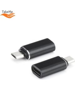 TakeME Universāls Micro USB Spraudnis uz Type-C adapteris (Ir veikalā)