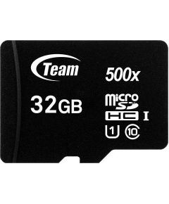 Team Group memory card Micro SDHC 32GB UHS-I +Adapter