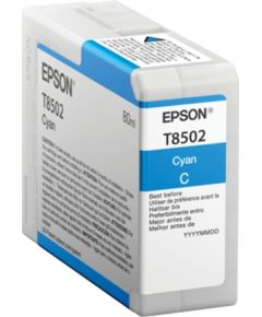 Epson T8502 Ink Cartridge, Cyan