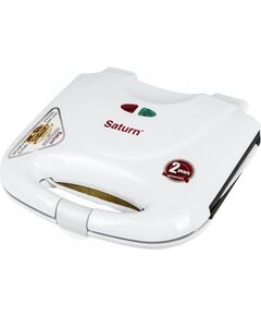 Sandwich maker Saturn ST-EC1082| white Тостеры для сэндвичей
