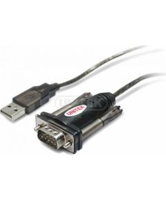 Unitek Adapter USB to Serial + adapter DB9F/DB25M, Y-105A