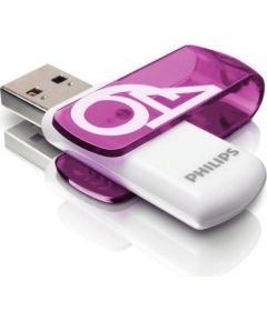 Philips USB 2.0 Flash Drive Vivid Edition (violeta) 64GB
