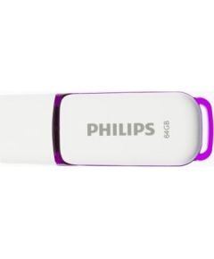 Philips USB 2.0 Flash Drive Snow Edition (фиолетовая) 64GB