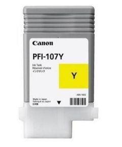 INK CARTRIDGE YELLOW PFI-107/6708B001 CANON