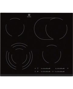 Electrolux EHF6547FXK Встроенный Черный плита