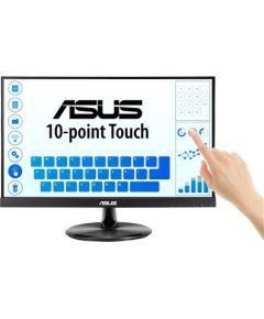 Asus VT229H 21.5 ", Touchscreen, IPS, FHD, 1920x1080 pixels, 5 ms, 250 cd/m², Black