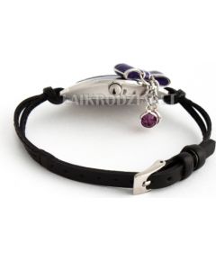 Storm Bow Charm Purple