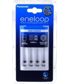 Panasonic eneloop Basic battery charger 2 or 4 AA/AAA