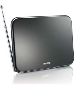 Philips SDV6224/12 Iekštelpu digitālās televīzijas antena ar 42 dB pastiprinājums (HDTV/UHF/VHF/FM)
