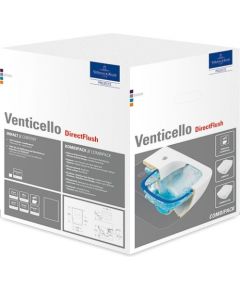 Villeroy & Boch Venticello DirectFlush ar SC slim vāku Sienas  s