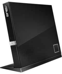 ASUS SBC-06D2X-U External Slim Blu-ray read Drive,  Black, BDXL support, 6X Blu-ray reading speed, USB 2.0 Asus