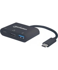 Manhattan USB-C 3.1 multiport adapter -> HDMI/USB-A/USB-C