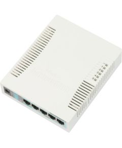 MikroTik Switch RB260GS 10/100/1000 Mbit/s, Ethernet LAN (RJ-45) ports 5, POE-in, SFP ports quantity 1