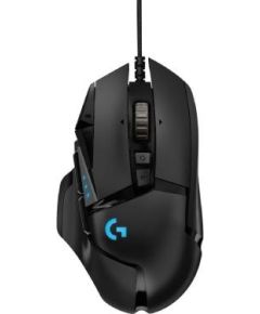 Logitech G502 HERO, wired gaming mouse, black