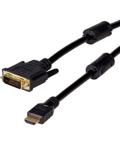 Akyga HDMI 1.3 cable  AK-AV-11 HDMI 1.4/M-DVI M 1.8m 24+1