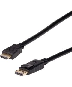 Akyga HDMI-M/DisplayPort-M cable AK-AV-05 1.8m