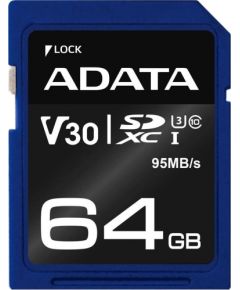 A-data ADATA Premier Pro SDXC UHS-I U3 64GB (Video Full HD) Retail