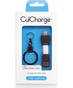 CulCharge Smallest Lightning to USB Cable for iPhone & iPad Apple Keychain