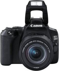 Canon EOS 250D + 18-55mm IS STM Kit, melns