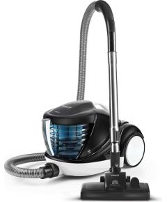 Polti Forzaspira Lecologico Aqua Allergy Natural Care Vacuum Cleaner  	PBEU0108 Bagless, Black/ white, 750 W, 1 L, A, HEPA filtration system,