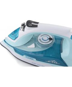 ETA Tiara II  Blue, 2200 W, Steam Iron, Continuous steam 40 g/min, Steam boost performance 120 g/min, Anti-drip function, Anti-scale system, Vertical steam function, Water tank capacity 450 ml