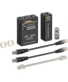 Goobay Network cable tester set 93010 Black