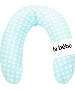 La Bebe™ Nursing La Bebe™ Rich Cotton Nursing Maternity Pillow Art.85705 Dots 100% Natural Linen Подковка для сна / кормления малыша - Чехол 100% Натуральный Лён