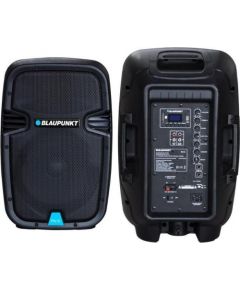 Blaupunkt PA10 Black Portatīvs Bluetooth skaļrunis ar FM radio / microSD / AUX / MP3