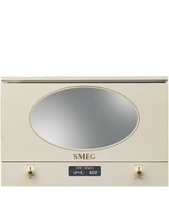 Smeg MP822PO Coloniale Cream 22L mikroviļņu krāsns, iebūvējama