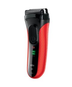BRAUN 3030S Red/Black Series 3 Electric shaver / 3030S Бритвы для мужчин