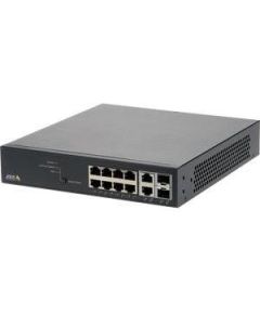 Switch|AXIS|Rack 1U|8x10Base-T / 100Base-TX / 1000Base-T|2x10/100/1000BASE-T/SFP combo|2xSFP|8xRJ45|01191-002