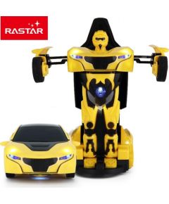 RASTAR transformable car RC 1:32 Black/Yellow/Red/Blue, 61800