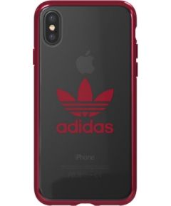 Adidas OR Clear Case Оригинальный Чехол - Бампер для Apple iPhone X / XS Красный (EU Blister)