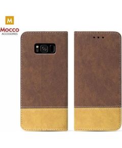 Mocco Suede Book Grāmatveida Maks TelefonamSamsung A305 Galaxy A30 Brūns